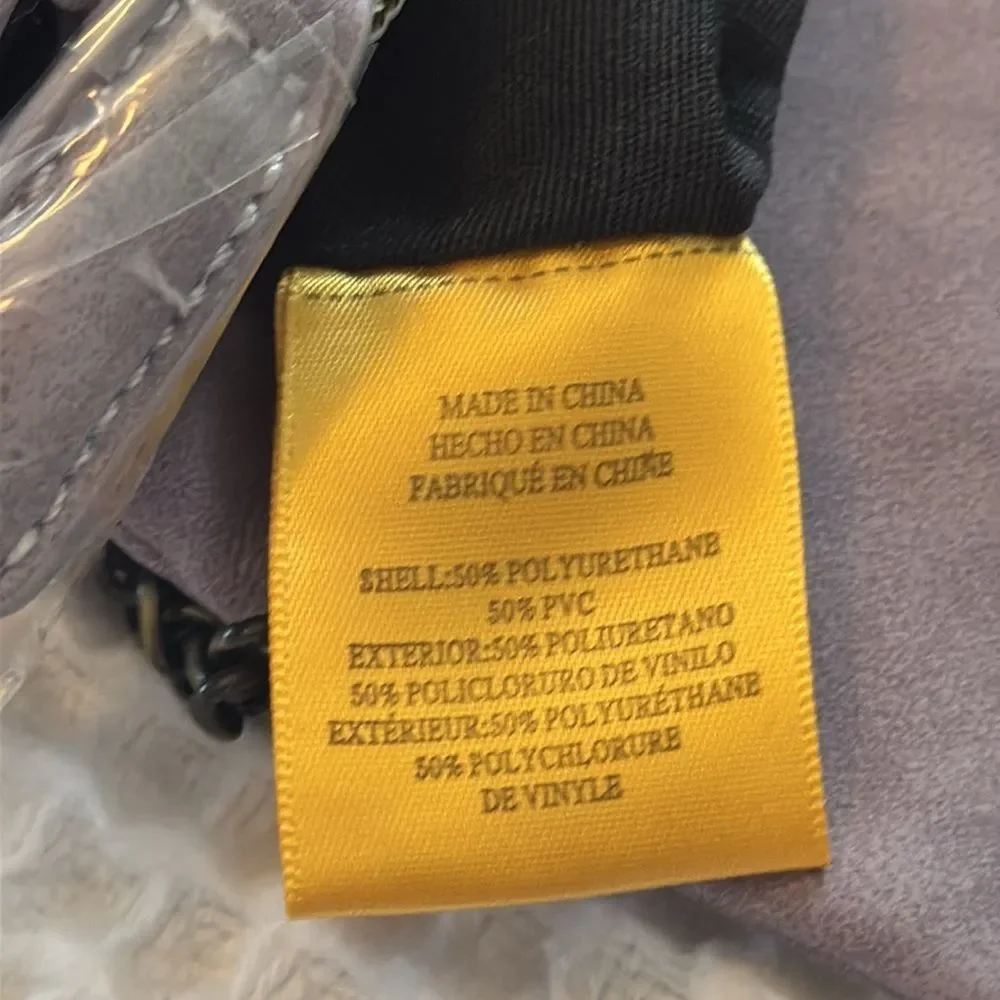 Street Level NWT Purple Faux-Suede Crossbody Bag - Picture 2 of 8